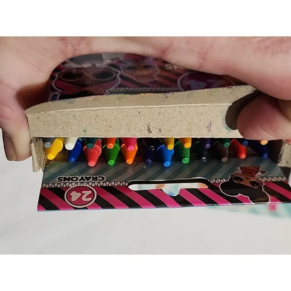 L.O.L Surprise Backpack with Coloring & Activity Book Crayons Stickers
